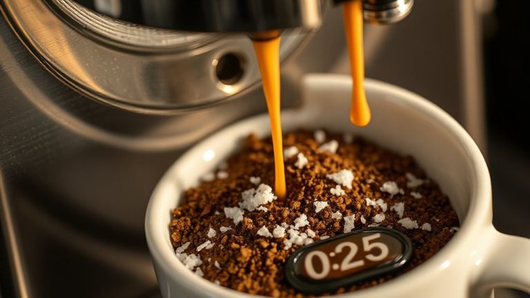 adjust grind finer immediately