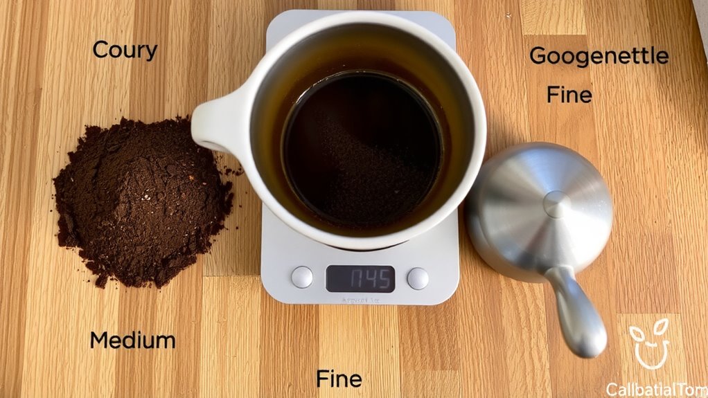 adjust grind for balance
