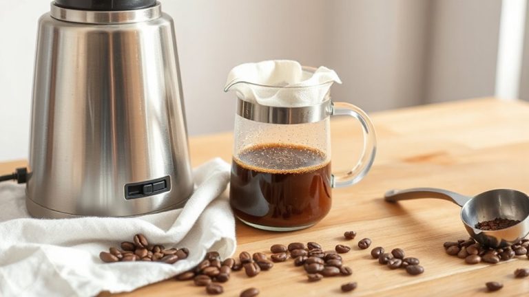 adjust grind size finely