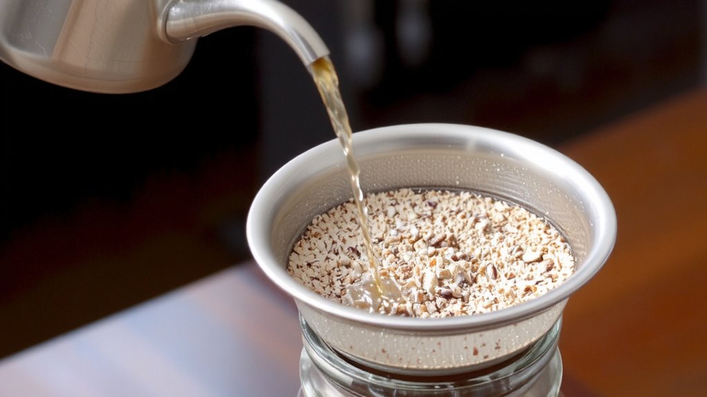 adjust pour for metal filters