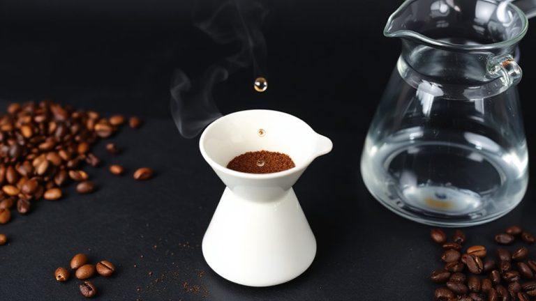 alkaline water mutes coffee flavor