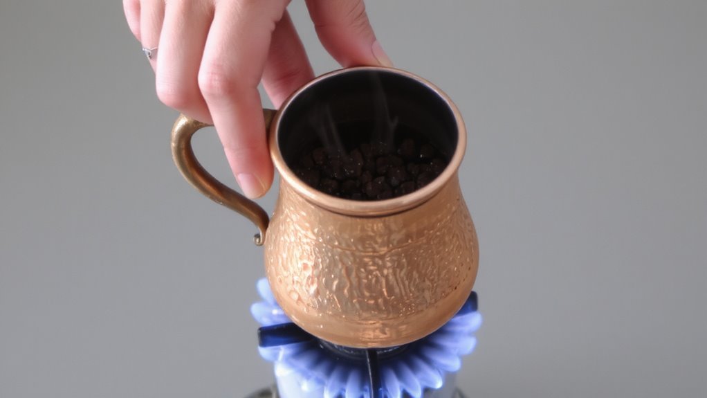 aroma loss from weak heat