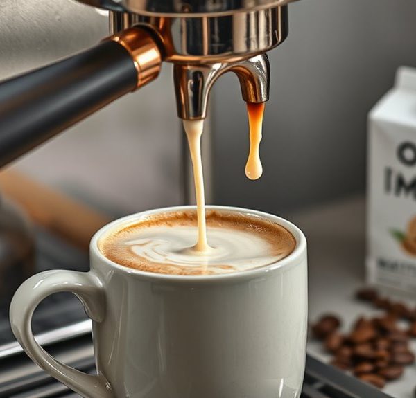 barista approved oat milk selection