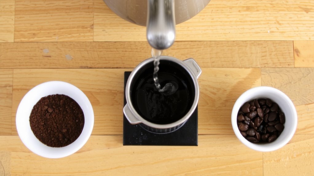 blooming ensures even extraction