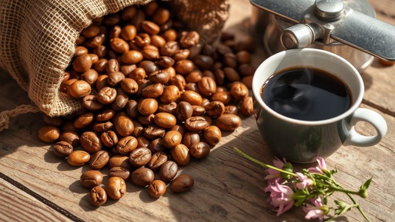 bold smooth peaberry coffee