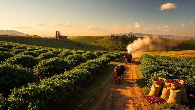 brazilian coffee plantations transformed supply