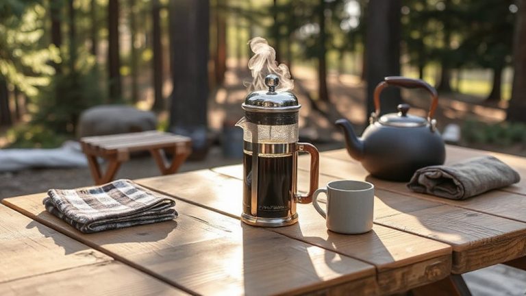 brew coffee outdoors effortlessly