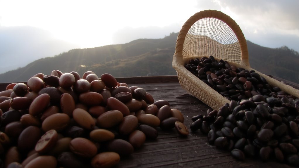 bright acidic peaberry aa