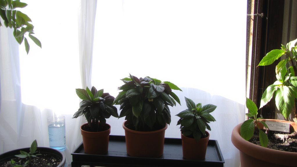 bright indirect light steady warmth