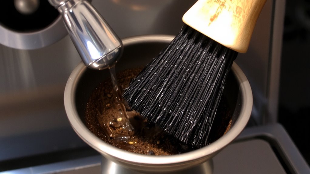 brush clean daily