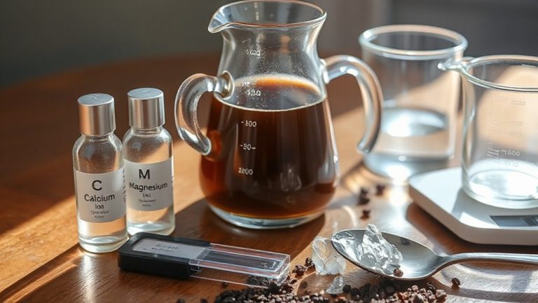 calcium magnesium coffee water