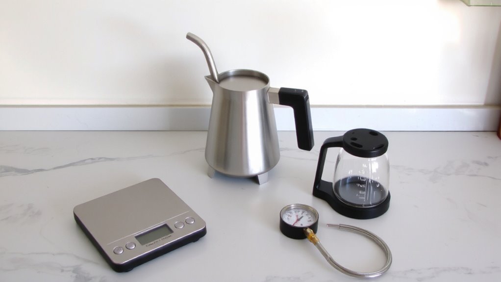 calibrate with precision tools