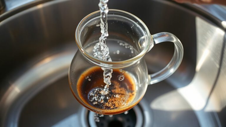 clean carafe daily