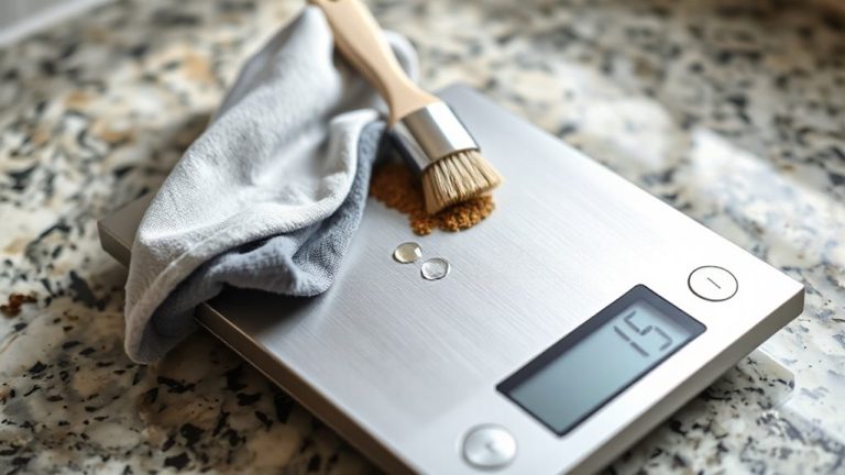 clean maintain coffee scale