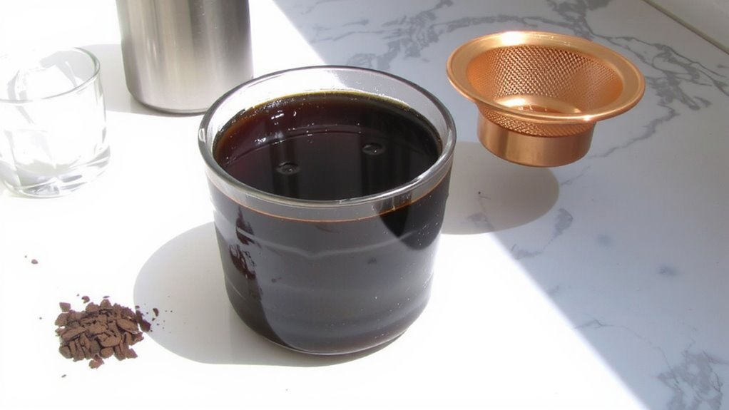 coarse grind dark roast