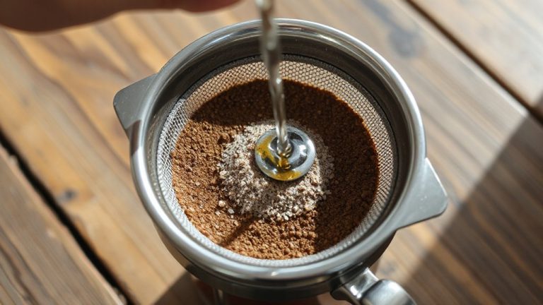 coarser grind prevents over extraction