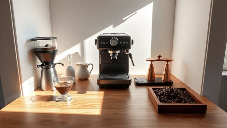 coffee bar essentials setup