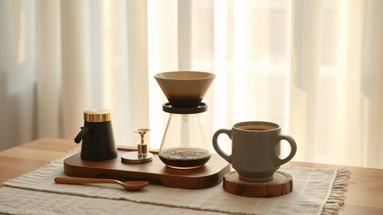 coffee brewing stands