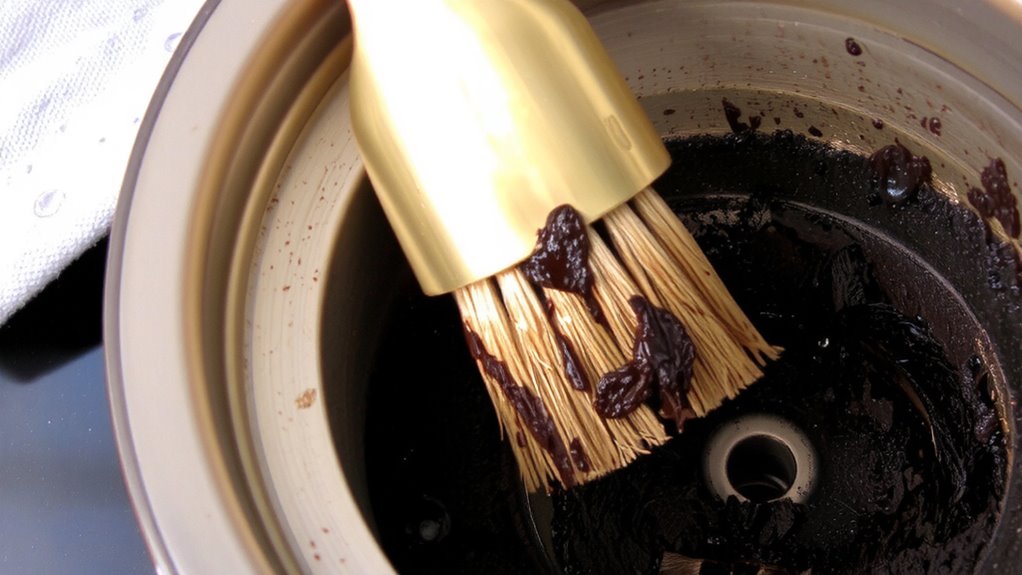 coffee gunk builds up