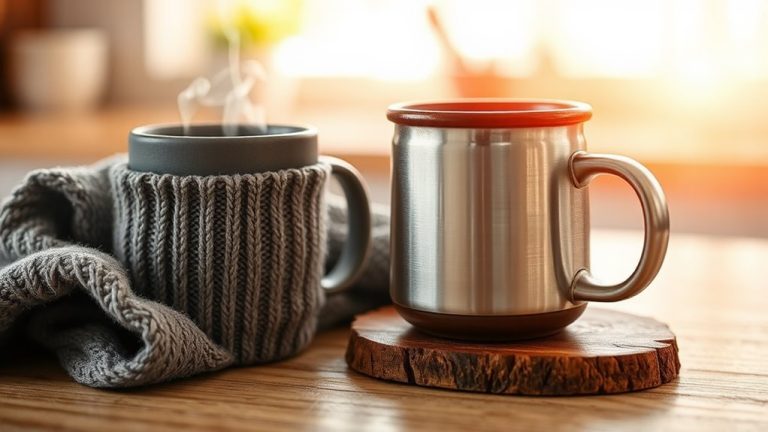 coffee mugs that retain heat