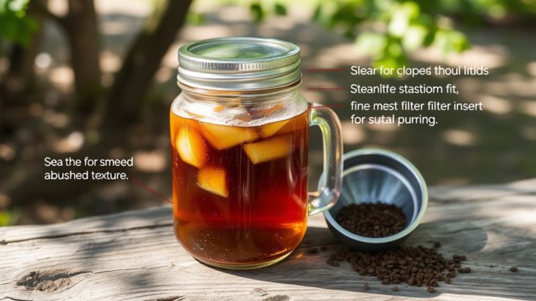 cold brew mason lids