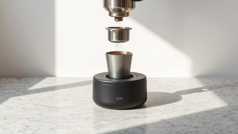 compact coffee knock box