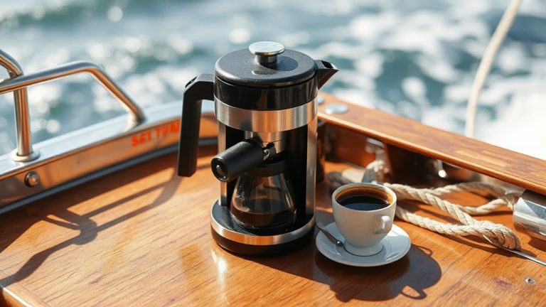 compact coffee makers for boats