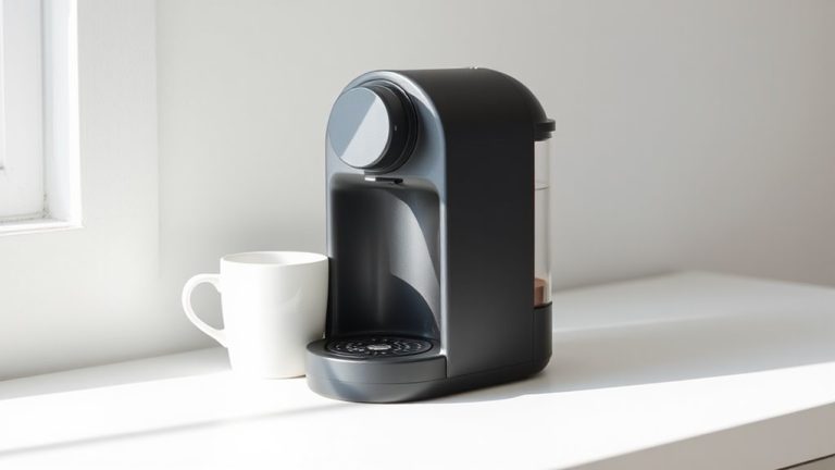 compact coffee makers reservoir