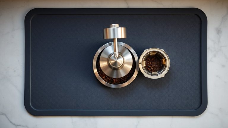 compact coffee tamping mats