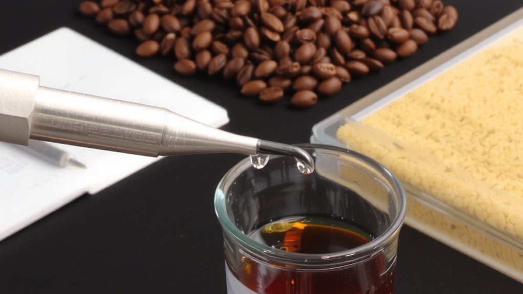 conductivity predicts natural coffee sweetness