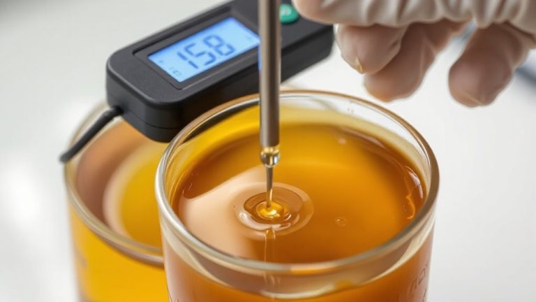 conductivity testing for residual sugars