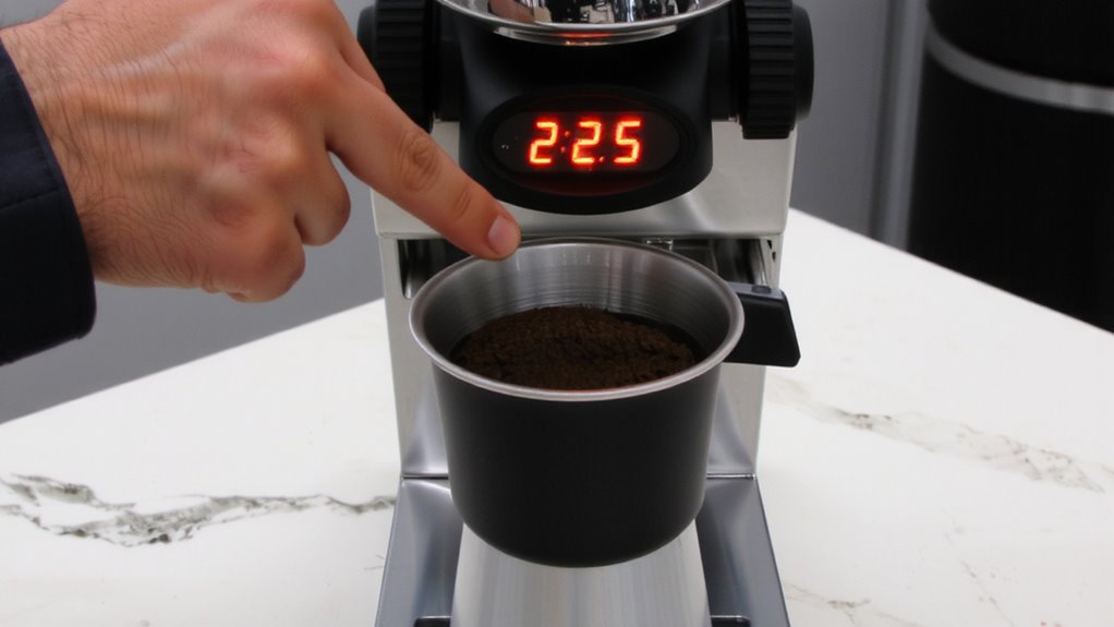 consistent grind time improves espresso