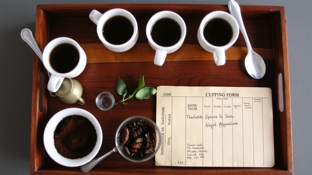 consistent setup structured tasting