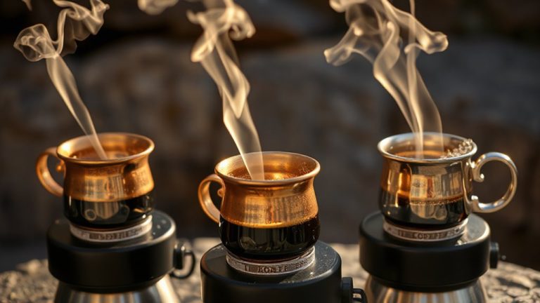 container material affects turkish coffee taste