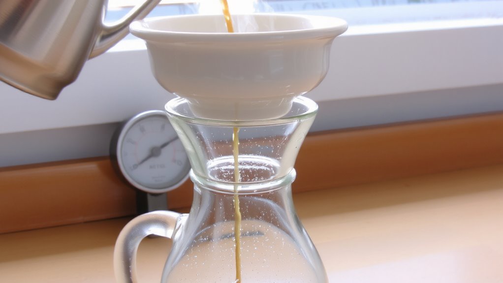 control temperature and grind