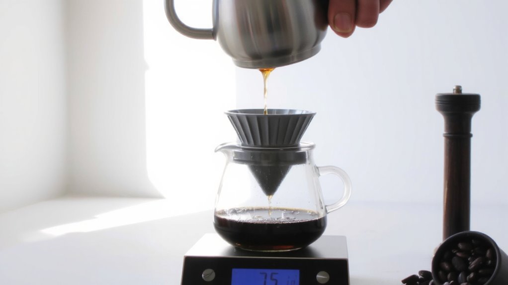 control water temperature for extraction