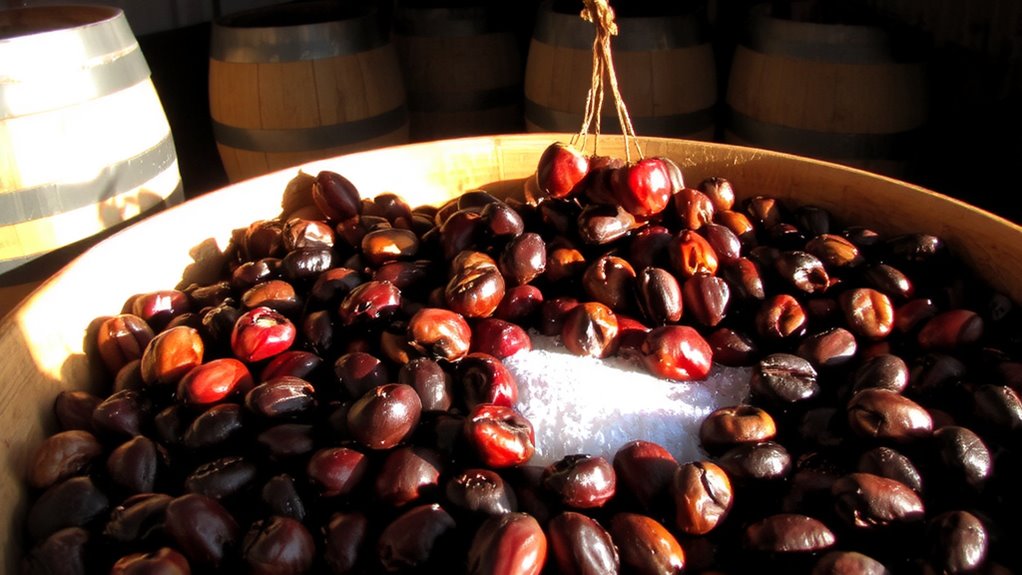 controlled fermentation for fruitier coffee