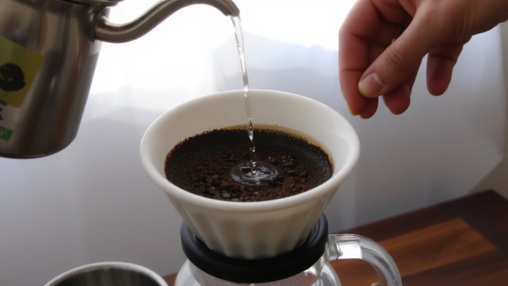 controlled flow ensures balanced extraction