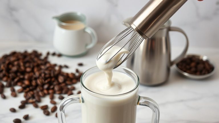 creamy barista quality foam tools