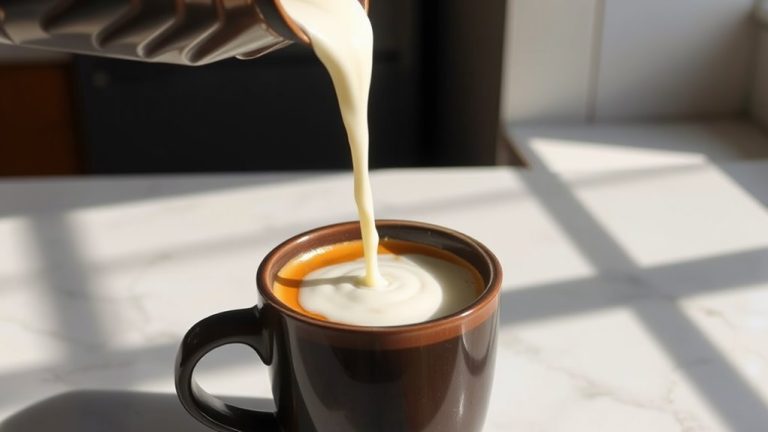 creamy clean healthy milk