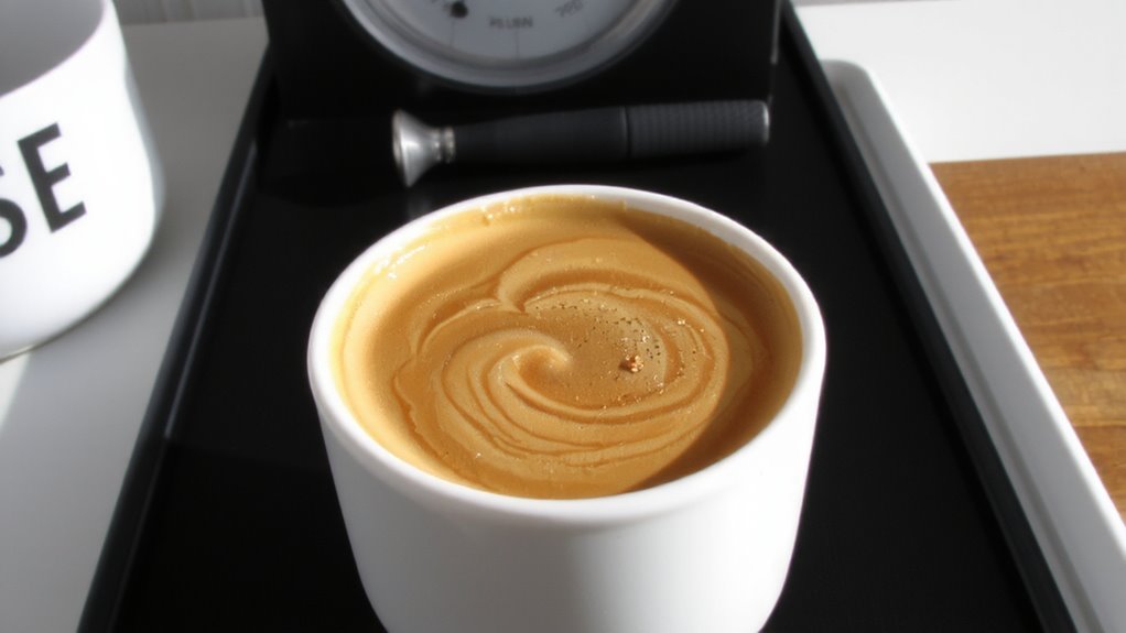 crema reveals extraction quality