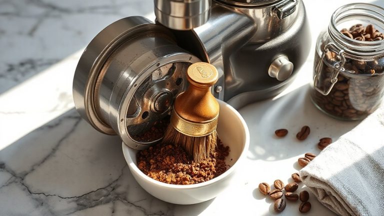 daily coffee grinder cleaning