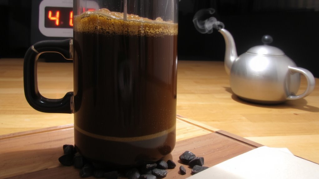 dark roast extracts faster