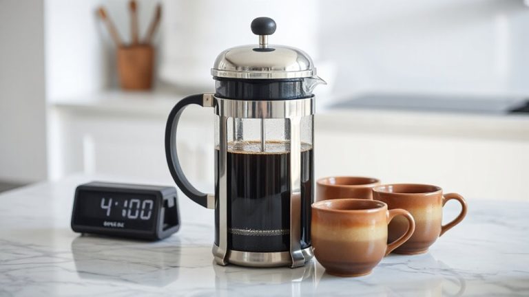 dark roast french press timing