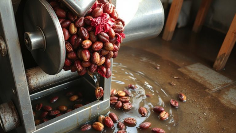 depulping machines in coffee processing
