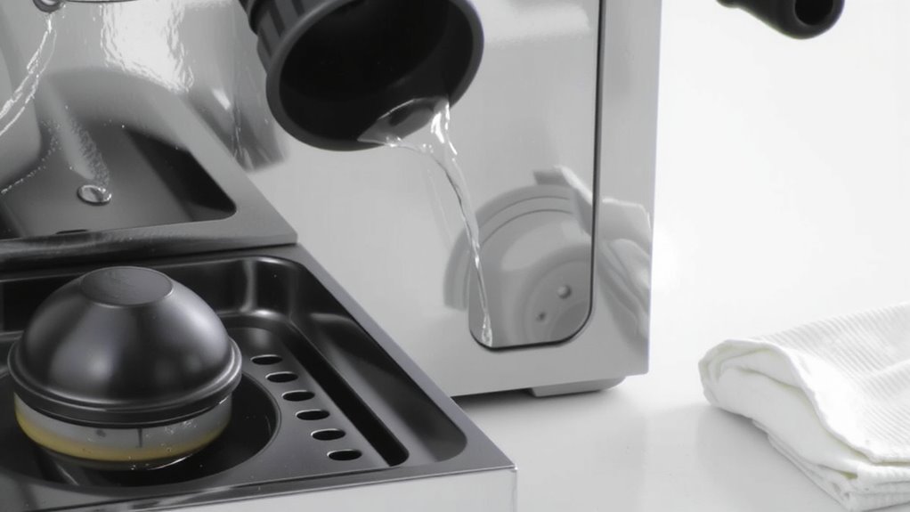 descaling frequency based on water hardness