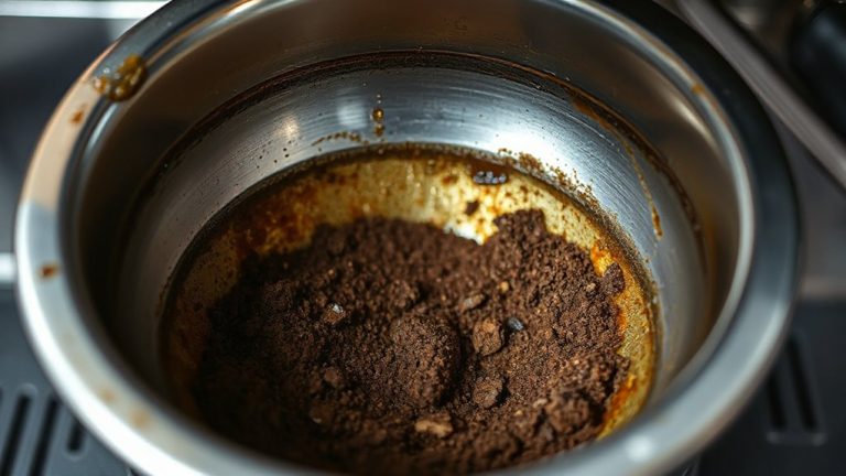 dirty portafilter causes bitter coffee
