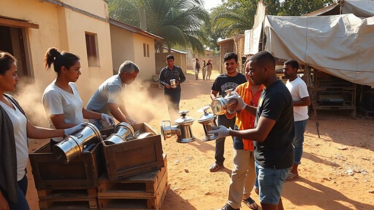 distributing refurbished grinders globally
