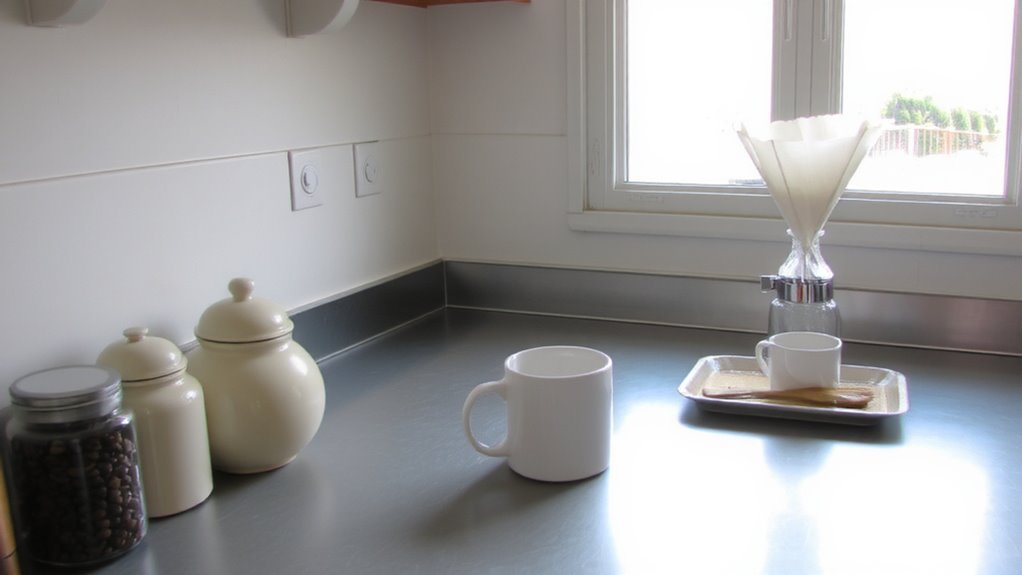 efficient brewing station layout