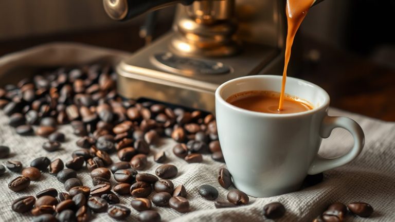 espresso crema coffee beans